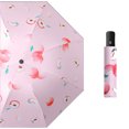 thumbnail image 1 of Paraguas de viaje impermeable, paraguas de cierre abierto automático, paraguas plegables portátiles para mujeres, hombres, 1 of 6