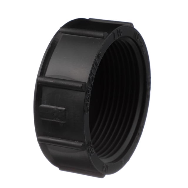 Tubo Cap Charlotte de ABS de 1,5 cm D para sistemas DWV