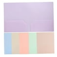 thumbnail image 6 of Raindrops 6pcs School Organization Folders Plastic Document Folders with Card Slot Assorted Color Office Use, 6 of 8