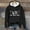 Black, variant on Tetras Womens Sweatshirt Fall,Fashion Women's Casual Long Sleeve Printed Round Neck Ladies Hooded Sweatshirt,Tops Blouse
