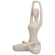 thumbnail image 4 of Figura de estatua de yoga ANGGREK color blanco resina, 4 of 8