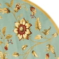 thumbnail image 4 of SAFAVIEH Lyndhurst Milo Floral Border Area Rug, Blue/Multi, 5'3" x 5'3" Round, 4 of 5