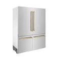thumbnail image 2 of ZLINE KITCHEN AND BATH RBIVZSN60G french door built in refrigerator, 2 of 5