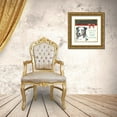 thumbnail image 3 of Phillips, Anita 12x12 Gold Ornate Wood Framed with Double Matting Museum Art Print Titled - Howlidays, 3 of 4