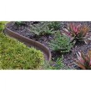 Hover Image to Zoom EcoBorder 4 ft. Brown Rubber Landscape Edging (6-Pack)
