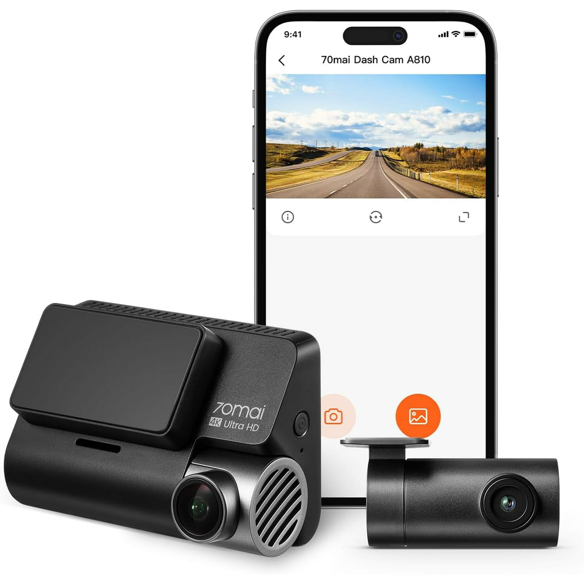 70mai New 4K Dash Cam A810 - Walmart.ca
