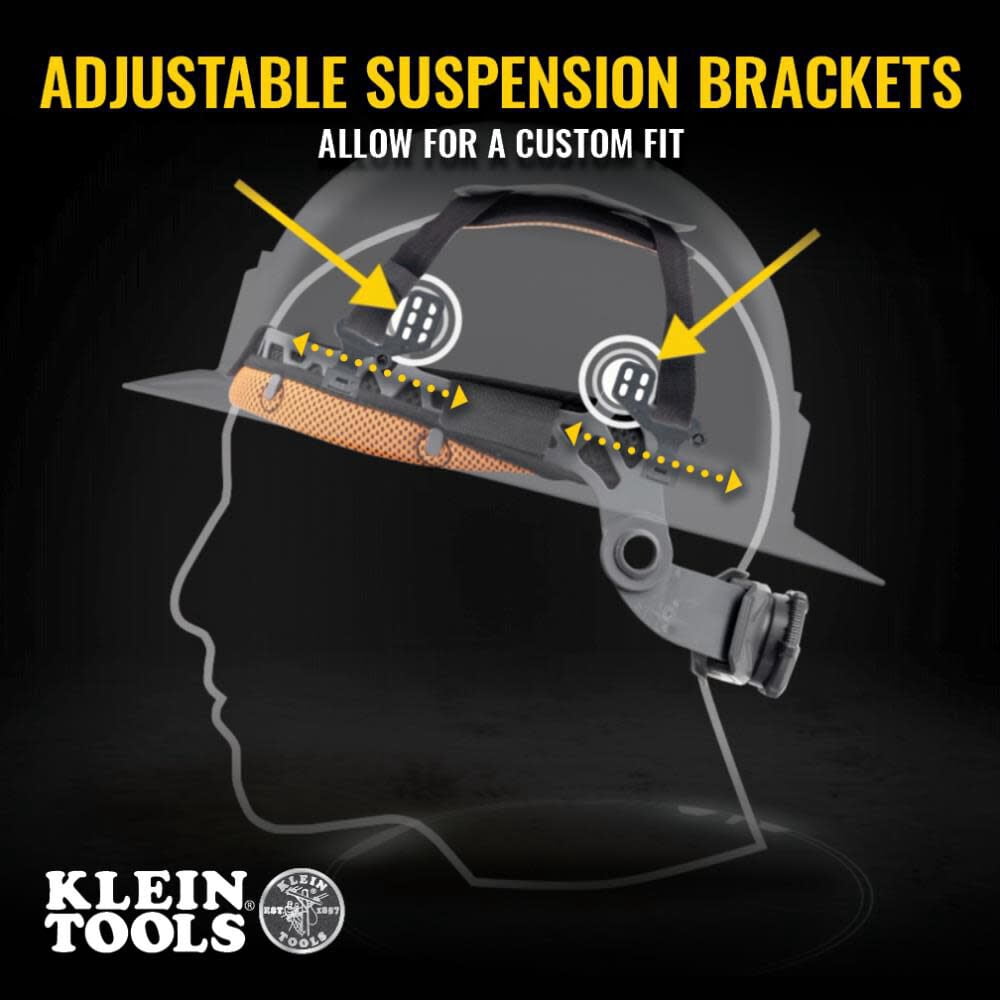 Klein Tools Karbn Full Brim Hard Hat Class C