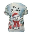 thumbnail image 2 of Merry Christmas Manx Enjoys Catmas Winter Xmas Holiday All Over Print 3D Shirt Unisex Merch Cat Lover Kitten Owner Gifts - 02022, 2 of 6