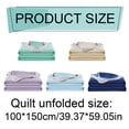 thumbnail image 3 of Cooling Throw Blanket for Couch,Double-Sided Cooling Blankets for Hot Sleepers, Lightweight Ice Cool Blanket to Relieve Hot Flashes,Breathable Bed Cold Blankets for Sleeping,39.37''x59''(Green), 3 of 9