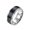 Black, variant on Rotatable Arrow Rainbow Rings for Women Men LGBTQ Enamel Pride Colorful Band Stainless Steel Couple Simple Personalized Gift Jewelry Silver Plated 7
