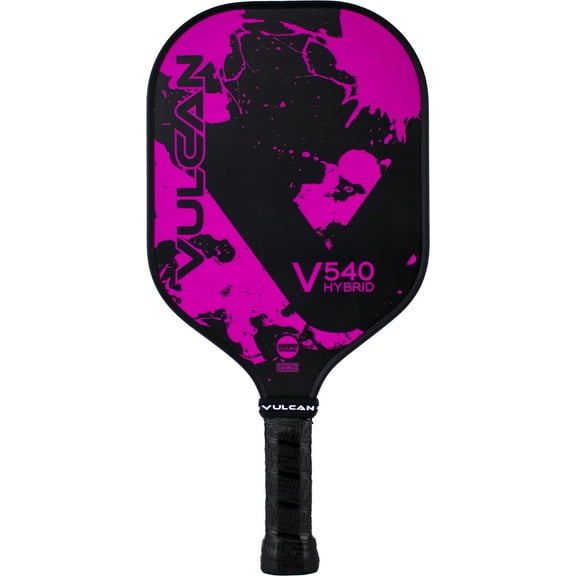 Vulcan V540 Hybrid Pickleball Paddle (Pink Splatter)