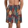 thumbnail image 1 of Fotbe Autumn Leaves Trajes de Baño Estampados para Hombre, Shorts de Verano de Secado Rápido, Ropa de Playa, Bañadores-Medium, 1 of 6