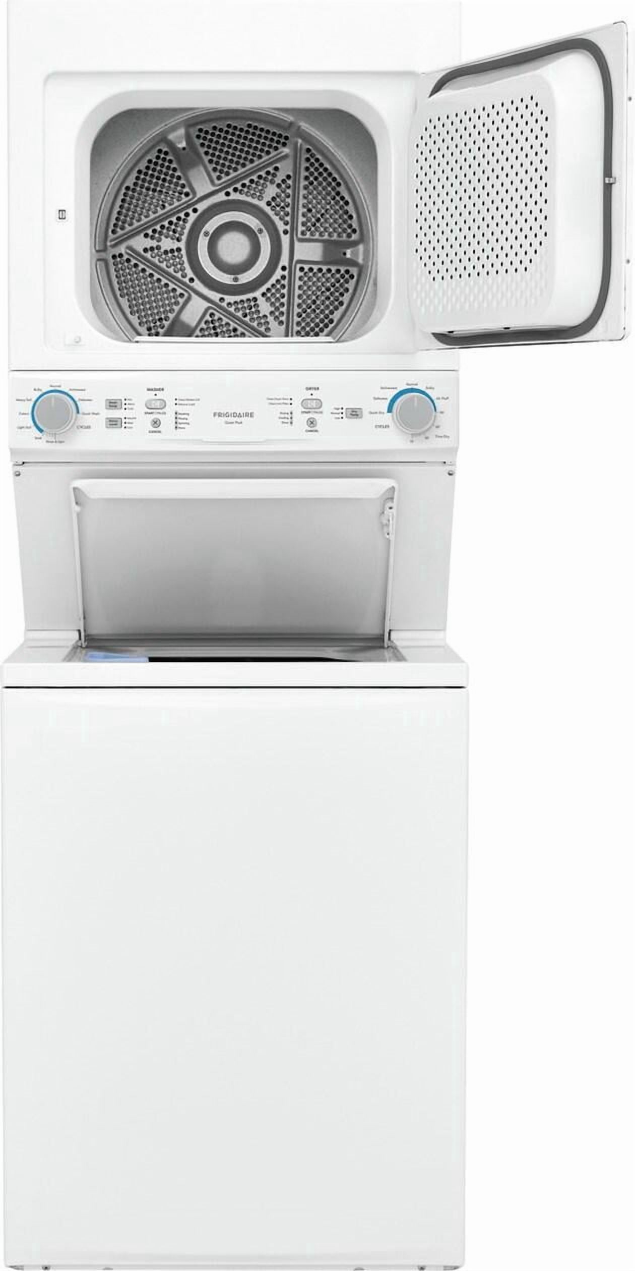 Frigidaire 5.5 Cu. Ft. 120 V White Electric Washer & Dryer
