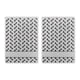 thumbnail image 1 of Carpeta de plástico en relieve con textura convexa cóncava transparente, moldes de plantilla para manualidades DIY para invitaciones, sobres y tarjetas, 2 uds., 1 of 8