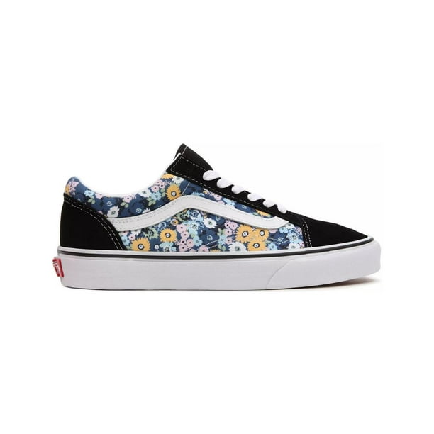 Tenis Vans Old Skool Mujer Estampado Skate Sport Calle negro 23.5 Vans VN0A5KRFFF1