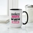 thumbnail image 4 of CafePress - Favorite Daughter - 15 oz Ceramic Large White Novelty Mug, 4 of 4