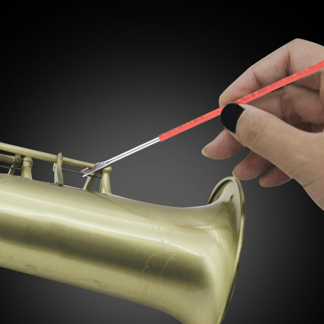 FLAMEEN Outil de Réparation d'Aiguille de Haute Qualité, Outil de Réparation d'Aiguille à Bois, Léger 4,9 * 0,1 * 0,1 Po pour Sax la Plupart des Instruments à Vent