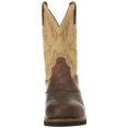 thumbnail image 2 of Justin Boot Company Mens Waxy Brown Steel Toe Work Boots, 2 of 7