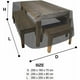 thumbnail image 2 of Protector resistente para muebles de patio, funda Oxford impermeable con costuras reforzadas, cuerda de ajuste ajustable para un ajuste personalizado, protección contra el sol, la lluvia y la nieve, 2 of 5