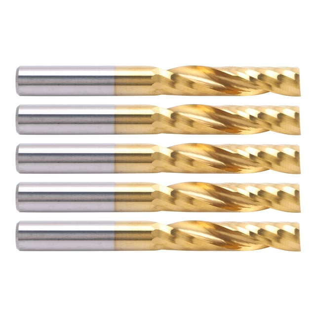 Milling Cutter,5pcs Professional CNC End End Mill Spiral End Mill Superior Craftsmanship