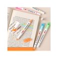 thumbnail image 2 of SARAHE Surligneurs Clear View, Pointe Biseautée, Couleurs Assorties, Lot de 5, 2 of 5