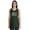 Heather Green (Silver Foil), variant on Inkmeso Educated Motivated Vaccinated Pro-Vaccine Womens Tank Tops Casual Tee