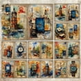 thumbnail image 3 of Vintage Scrapbook Paper A5 Size, 24 Sheets Craft Decoupage Paper for DIY Card Making Scrapbooking Photo Album Junk Journal Supplies, 3 of 4