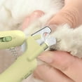 thumbnail image 4 of KMWGRE 2 in 1 Dog Nail Clipper and Grinder with LED Light Quiet File Guard for Grooming Kit B A, 4 of 6