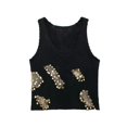 thumbnail image 5 of HH TRAF 2024 Chalecos de suéter casuales para mujer, suéter liso con cuello redondo sin mangas con lentejuelas decoradas, tops de punto de verano para mujer a la moda, 5 of 5