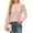 Pink, variant on 4Th Of July Outfits, Eyelet Tops Casual Hollow Lace Bubble Long Sleeved Boho Tshirt Usa Workout Tank Tops For Women Shirts Womens Outfit Fourth Shirts Outfit Shirts (XL, Khaki) ZMTing