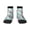 3 Black, variant on Flamingo Print Adult Socks, Crew Moisture-wicking Socks, Unisex Cushion Crew Socks,Casual Sports Ankle Socks