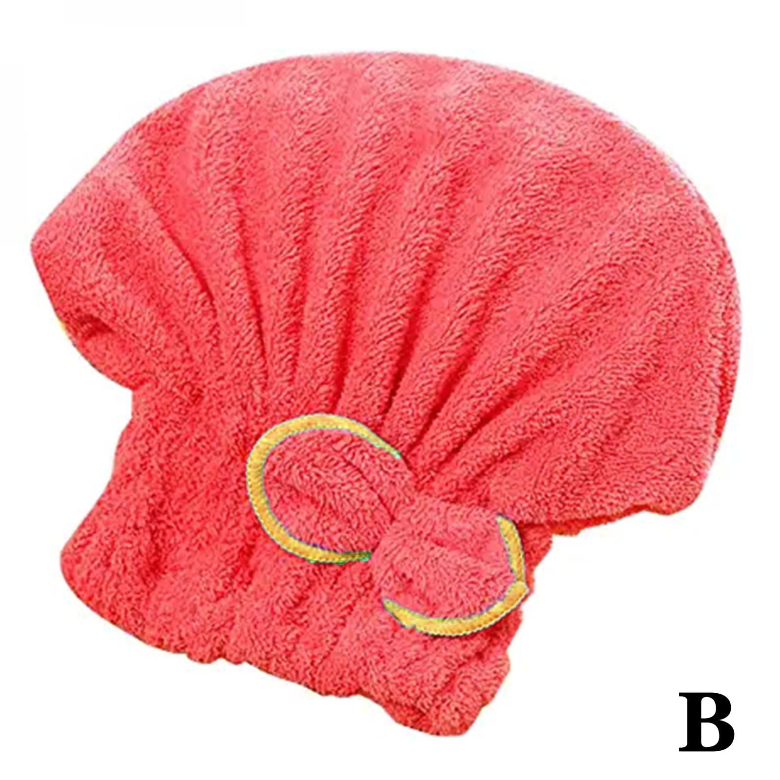 Microfibre Hair Fast Drying Dryer Turban Dry Towel Bath Wrap Hat Quick