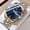 Blue Gold, variant on Men's watch, stylish and simple, luminous, dual calendar quartz watch, thin, waterproof, men's wristwatch