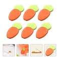 thumbnail image 1 of OULII 6pcs Baby Safety Products Safety Diaper Pin Orange ABS Locking Closure For Adults, 1 of 8