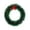 Multicolor D, variant on Frosted Tinsel Christmas Wreath with Snowy Tips for Window Door Decor