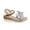 White, variant on Women's Summer Floral Wedge Fish-mouth Roman Sandals Sandals for Women White 37