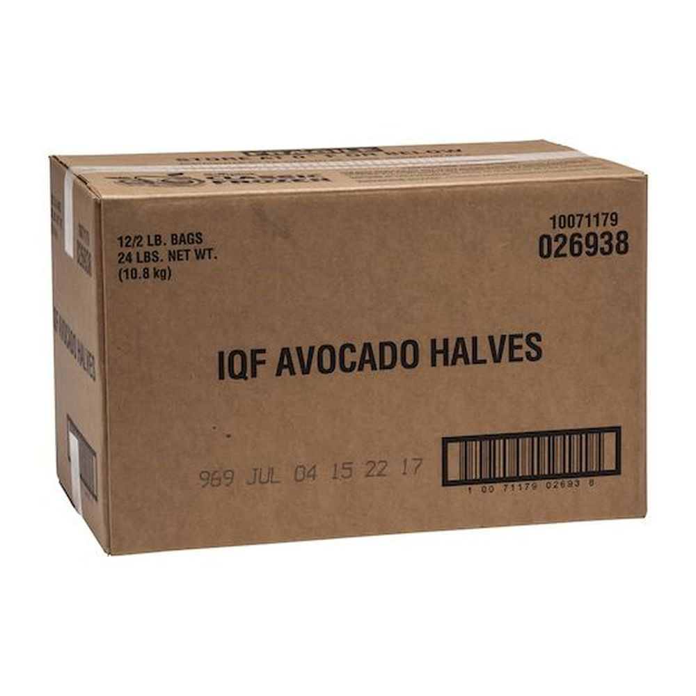 Simplot Harvest Fresh Avocado Halves, 2 Pound -- 12 per case