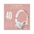 Beats Solo3 Wireless OnEar Headphones Rose Gold (Latest Model)(NewOpenBox)