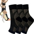 thumbnail image 1 of SNNROO 3Pairs Soothe Relief Socks Neuropathy Socks for Men Women, 1 of 6