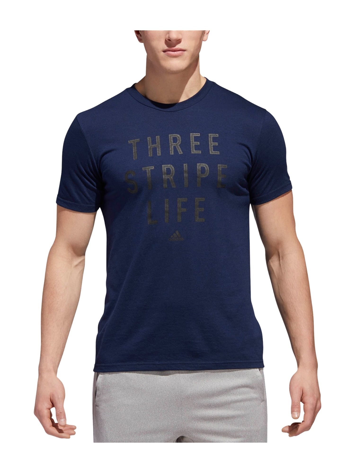 adidas three stripe life shirt