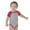Vintage Heather/ Vintage Red, variant on Rabbit Skins Infant Baseball Fine Jersey Bodysuit