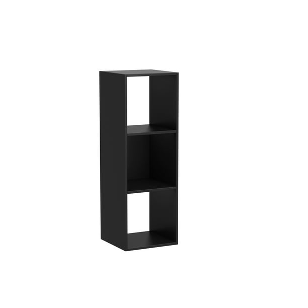Mainstays 3 Cube Storage Organizer, Black - Walmart.com - Walmart.com