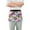 Cartoon Skull Star Cloud, variant on Gooses with Flowers Server Apron with 3 Pockets Waterproof Waitress Waist Short Apron for Man Woman 12 Inches