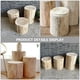 thumbnail image 3 of Taburete de madera pequeño, taburete de madera, taburete para cambiar zapatos, taburete de madera para mesita de noche, taburete decorativo, 3 of 7