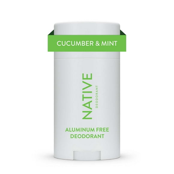 Native Natural Deodorant, Cucumber & Mint, Aluminum Free, 75 g