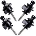 thumbnail image 1 of Guitar Strap Locks Buttons 10pcs/security Strap Locks Metal Quick Release Security Straplocks-silver Sx, 1 of 5