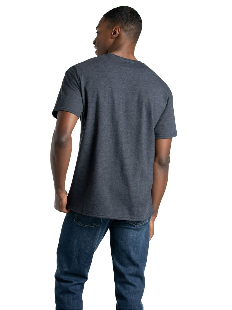 Fruit of the Loom Men's Short Sleeve Pocket T-Shirt, 2pk - Walmart.com