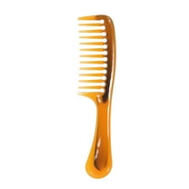 Unique Bargains 1 Pc Comfortable Tendon Comb For Curly Hair Orange Plastic
