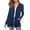 Navy, variant on Fgnfyis Long Cardigans for Women Long Sleeve Open Front Casual Loose Lightweight Cardigan Sweaters with Pockets Dark Purple L