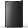 thumbnail image 2 of KNDKO 3.2Cu.ft Upright Freezer, Compact Freezer with Removable Shelves, Adjustable Thermostat for Home/Kitchen/Office, Black, 2 of 10